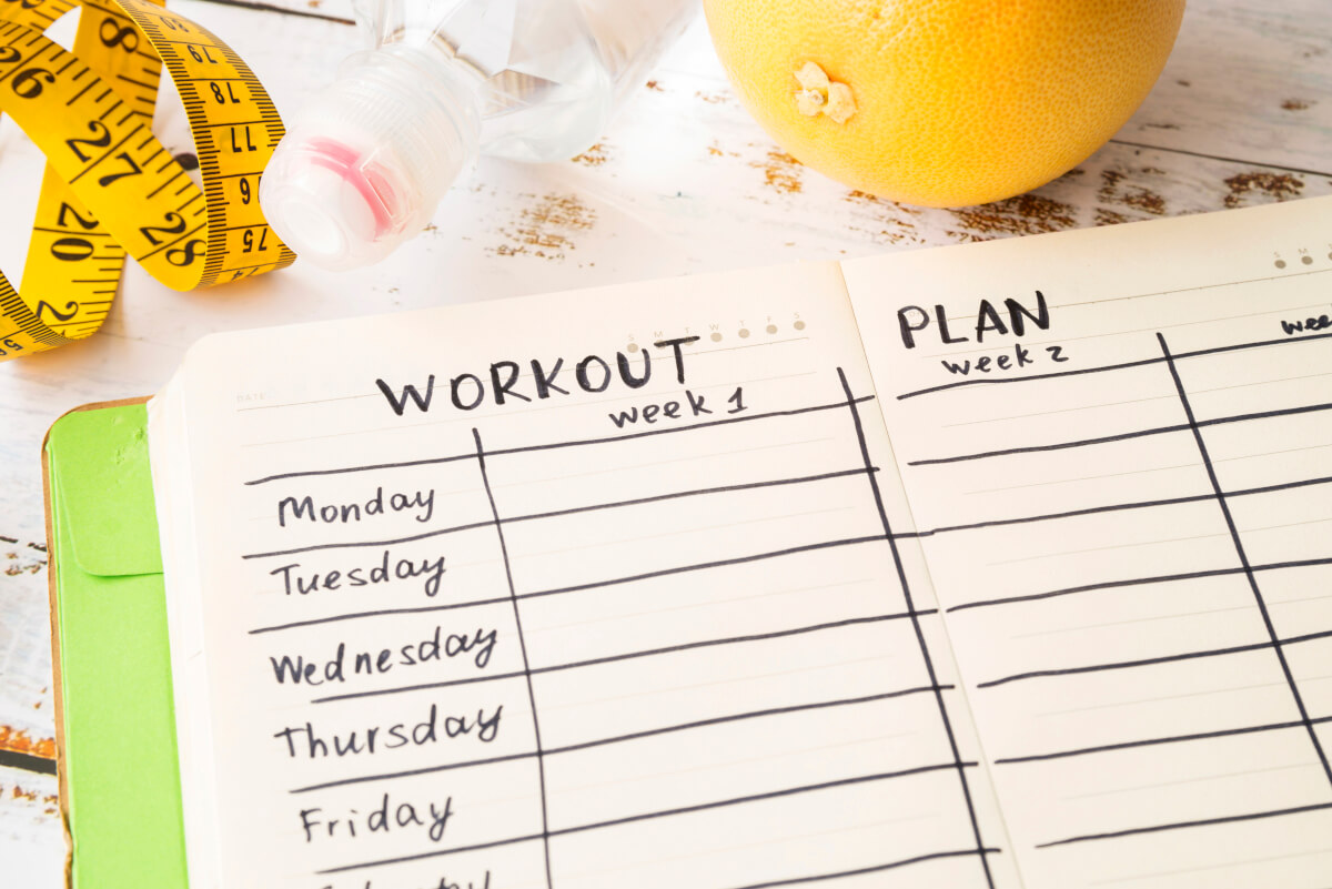 workout plan template