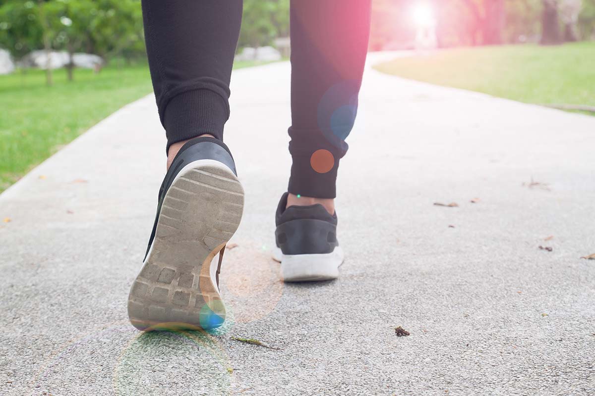 training wellness healthy weight walking motion
